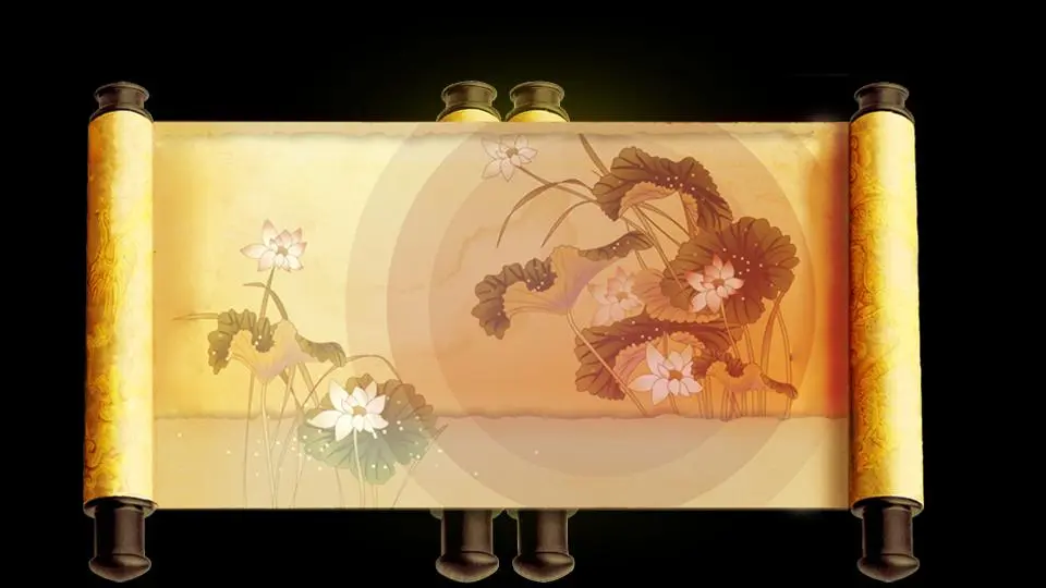 优秀的动态滚动动画中秋节PPT模板