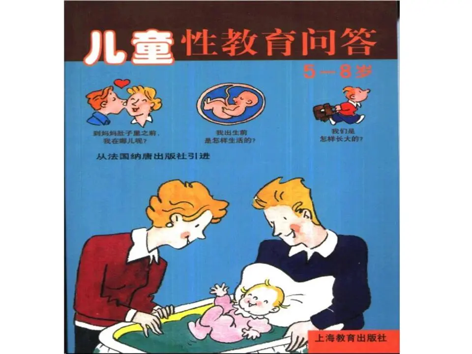 儿童性教育知识问答5-8岁插图故事PPT