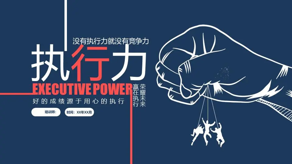 企业执行力提升培训PPT