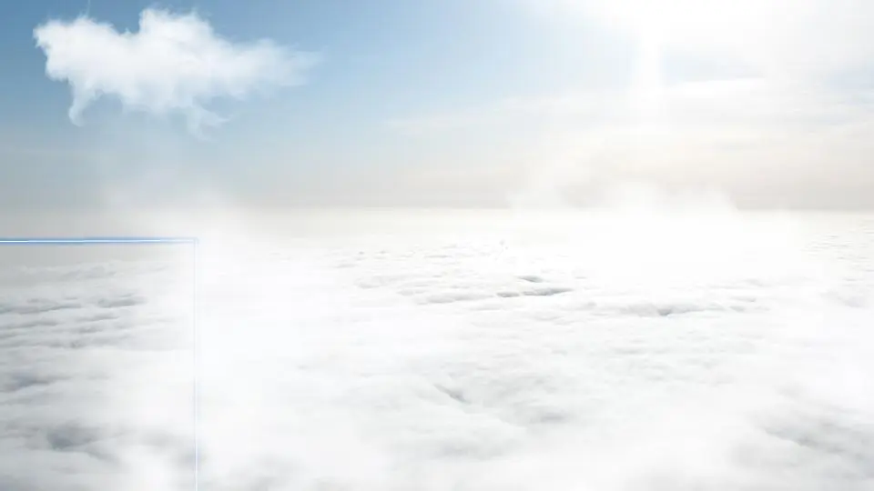 美丽的动态天空PPT模板
