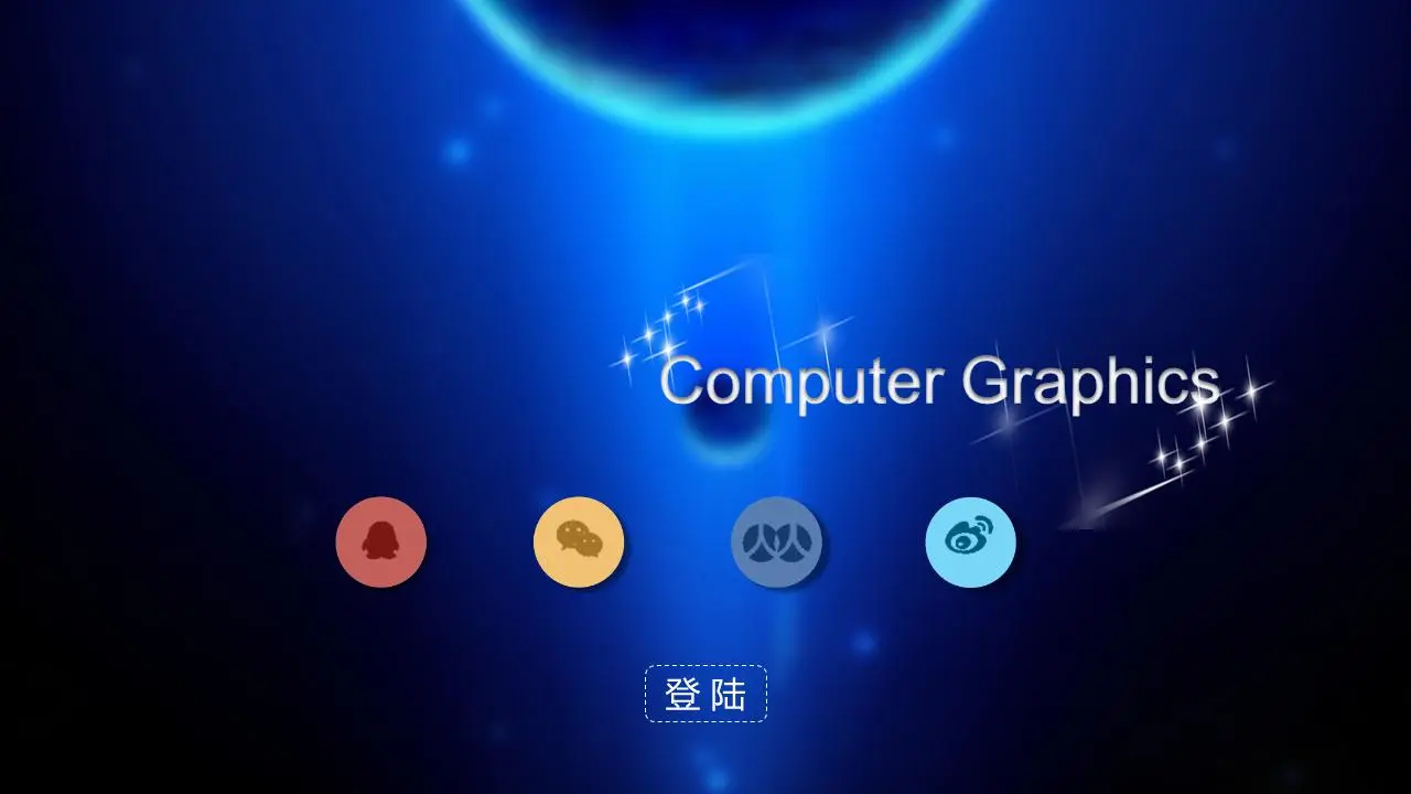 用CG技术创建菜单响应式互动PPT动画