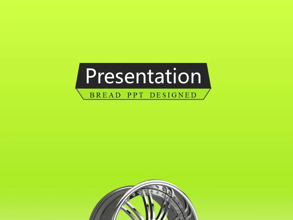 綠色和簡單公司簡介產品演示PPT