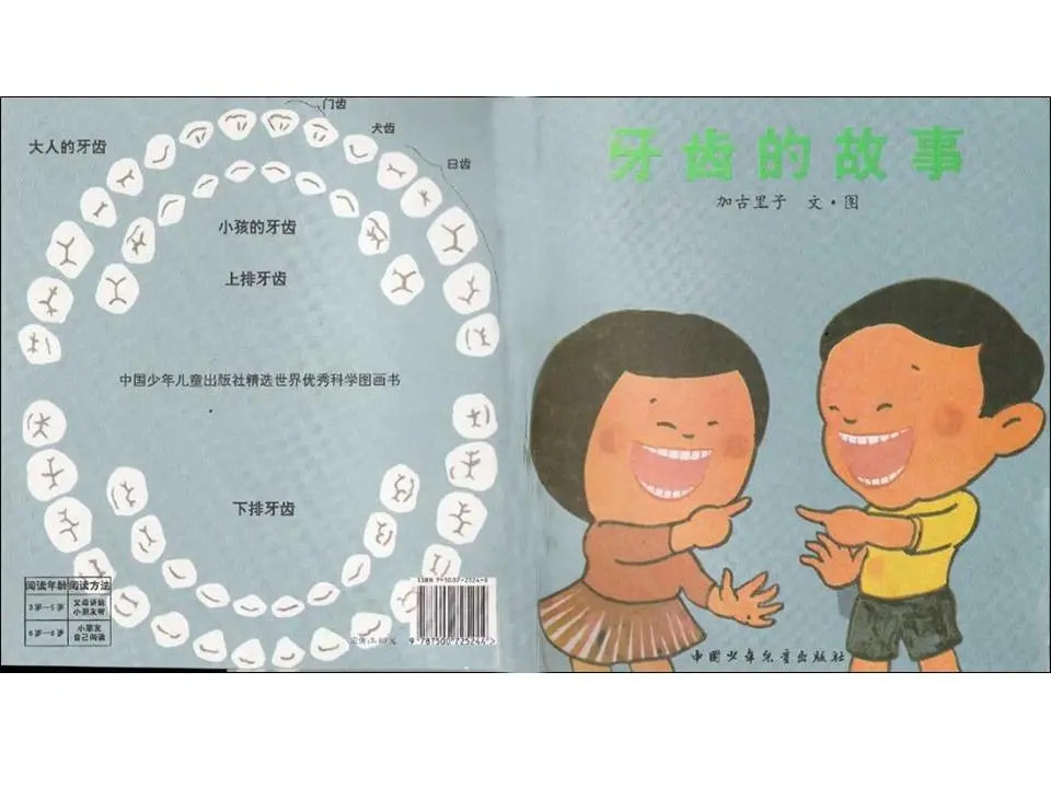 牙齿的故事》绘本故事PPT